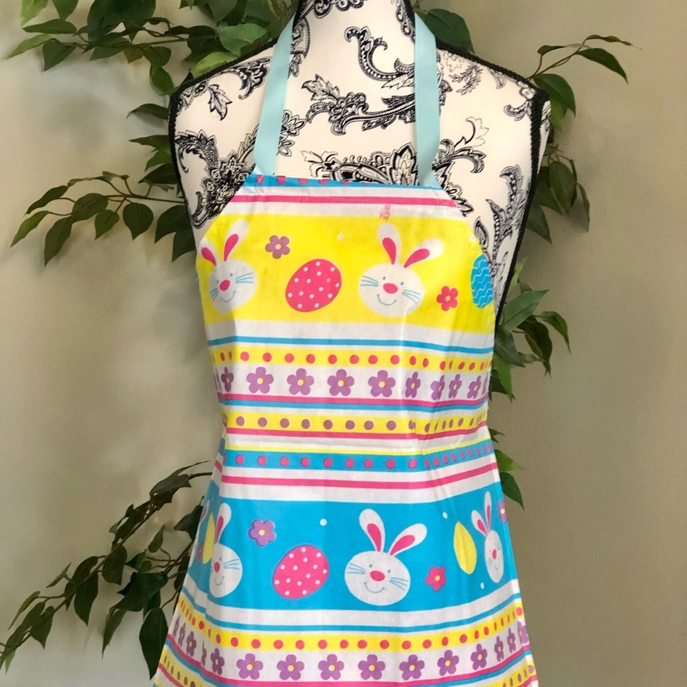 Easter apron for kids.  Made in Canada